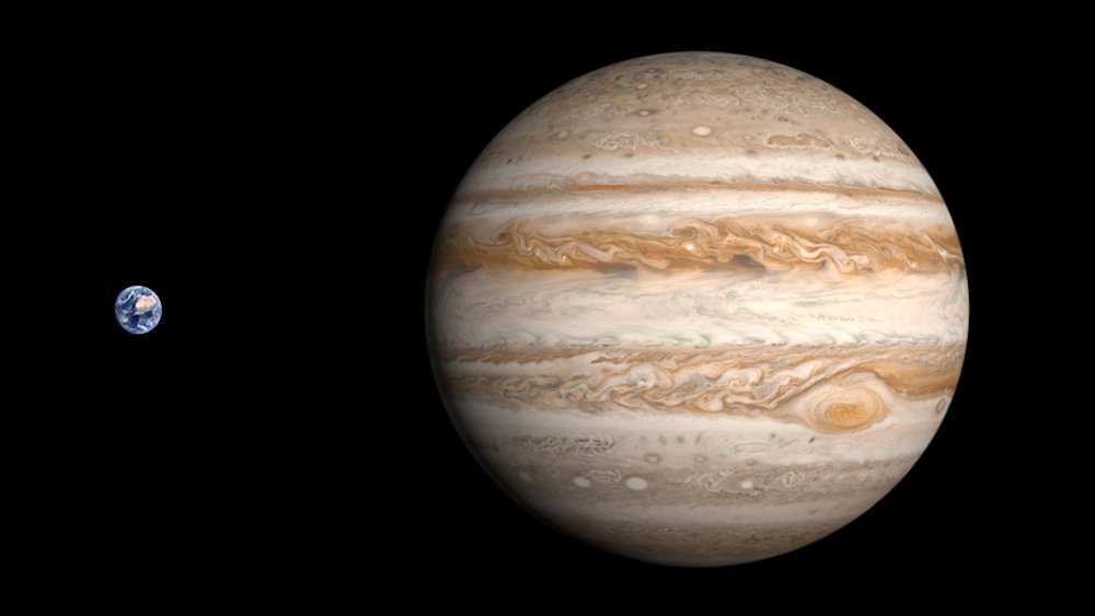 Сравнение размеров юпитера. Юпитер и земля сравнение. Юпитер по сравнению с землей. Юпитер и земля сравнение размеров. Размер Юпитера по сравнению с землей.
