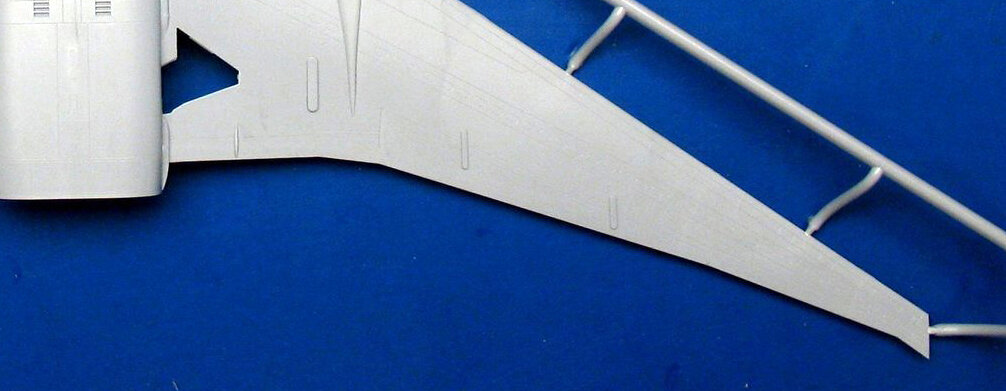 Механизация крыла отсутствует(