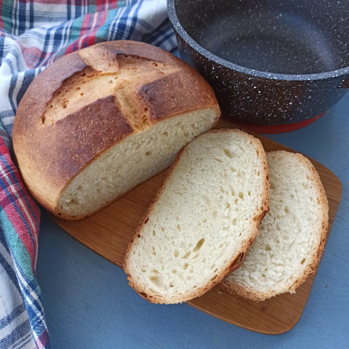 Белый хлеб на подсолнечном масле