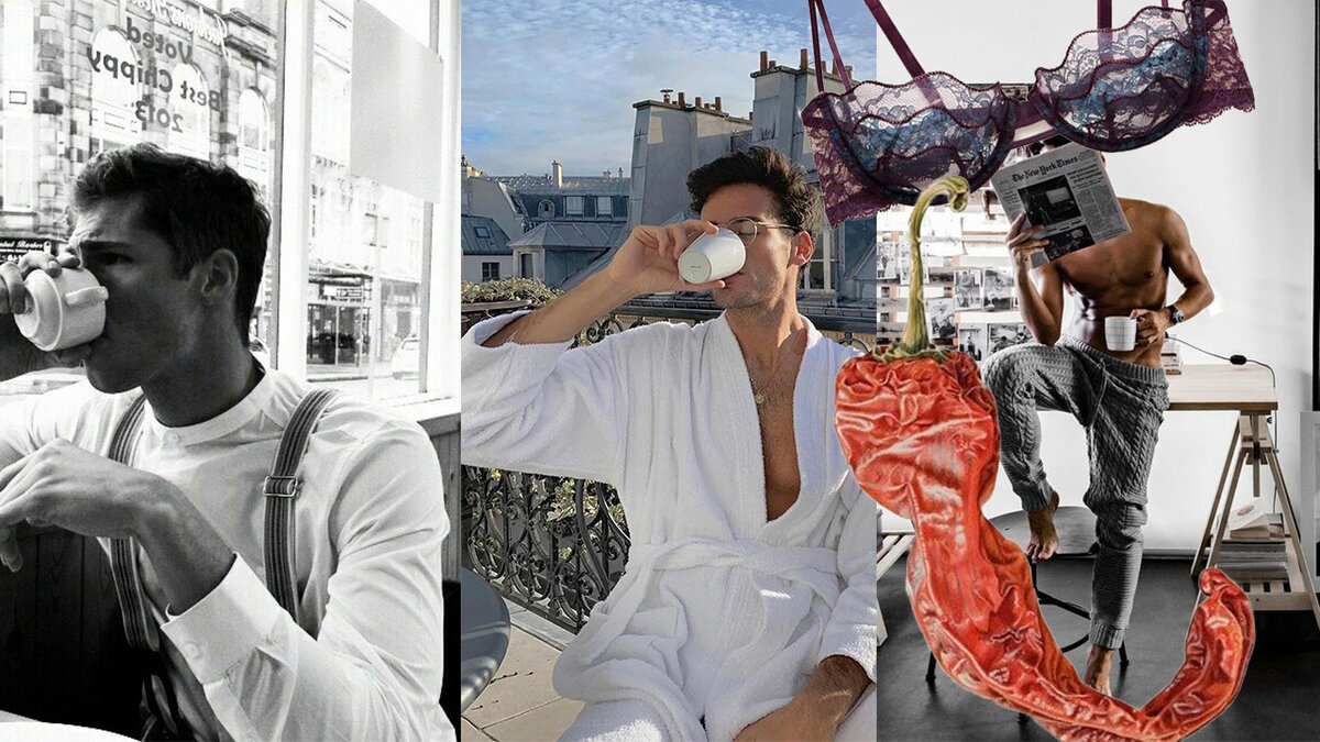 — Я пролез к ней в соц.сети! — Я стащил все ее скидки с yoox.com — Чуваки, успокойтесь! У меня ее детские трусы и собака! Она на крючке!