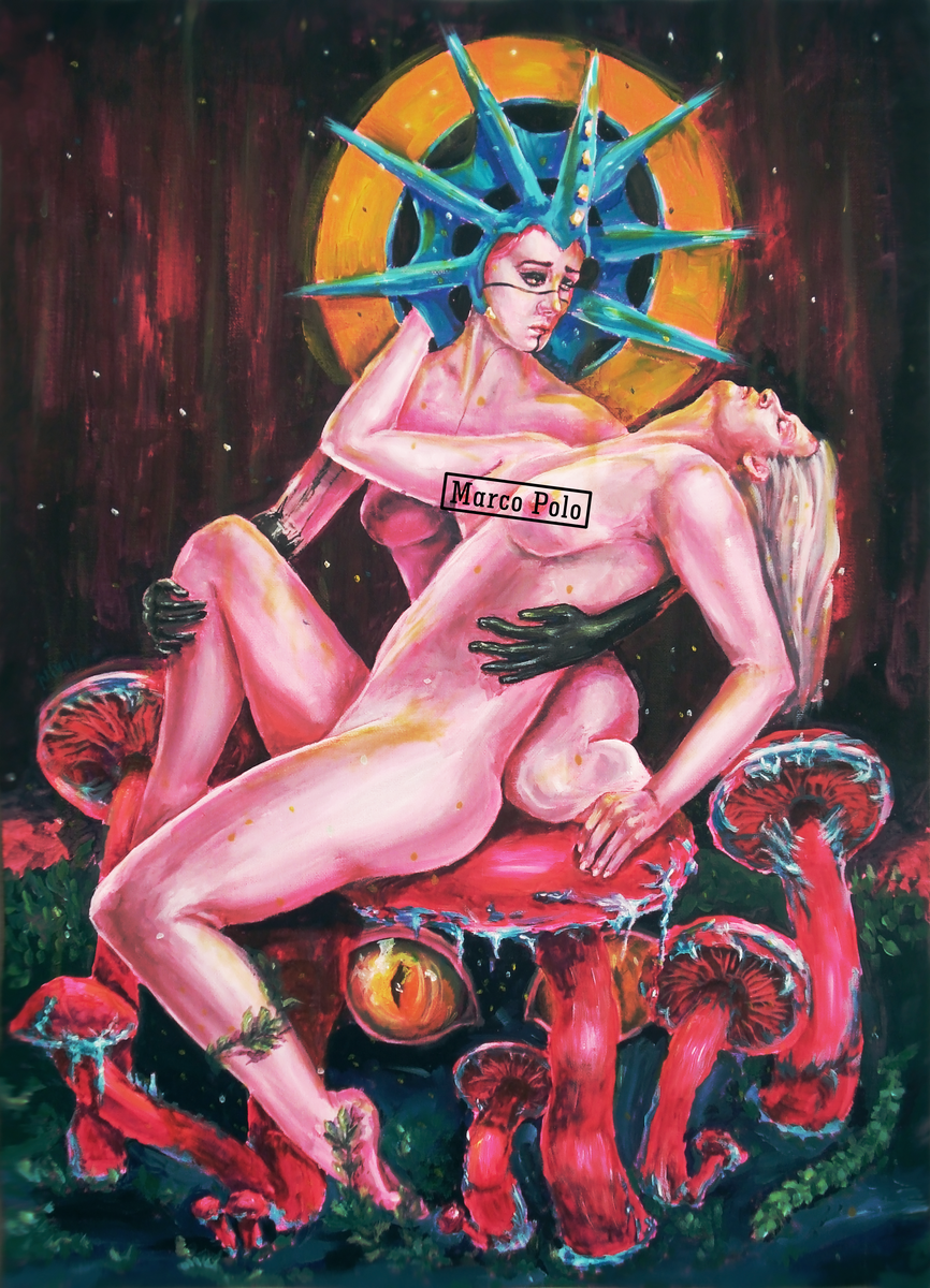 Штатный художник журнала Marco Polo, instagram @nika.fen