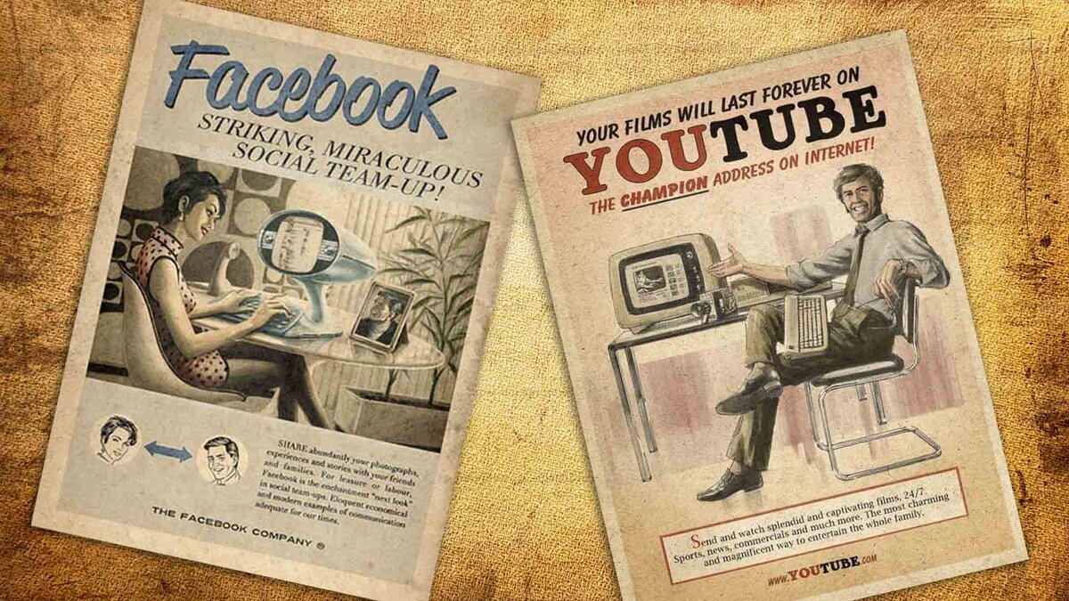 Винтажные постеры