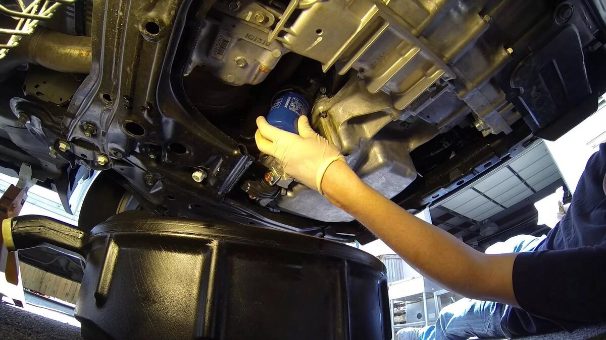 Замена масла в АКПП