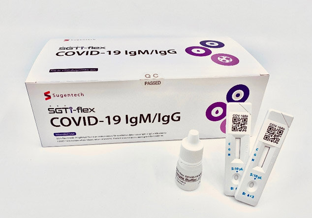 Набор теста на антитела lgM/lgG