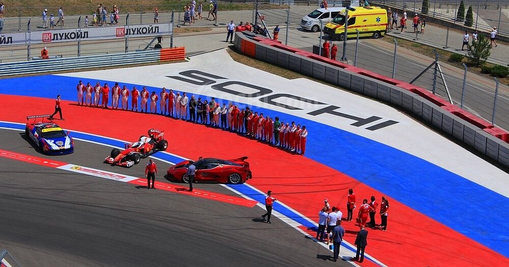 Вид на трассу "Сочи автодром". Источник - sochi.com