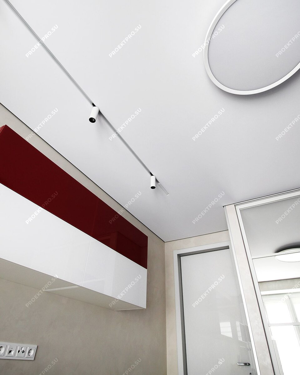 Натяжной потолок на демпферной системе крепления