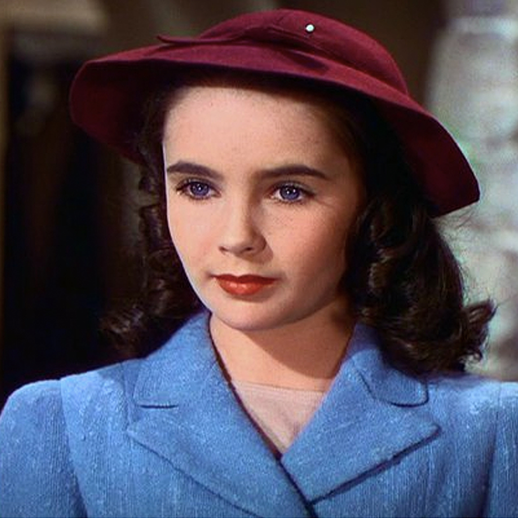 Элизабет Тейлор в фильме "Лэсси возвращается домой" (1943)