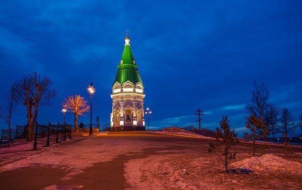 Часовня Параскевы Пятницы в Красноярске