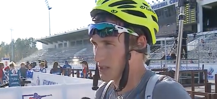 Российский биатлонист. Источник - youtube.com