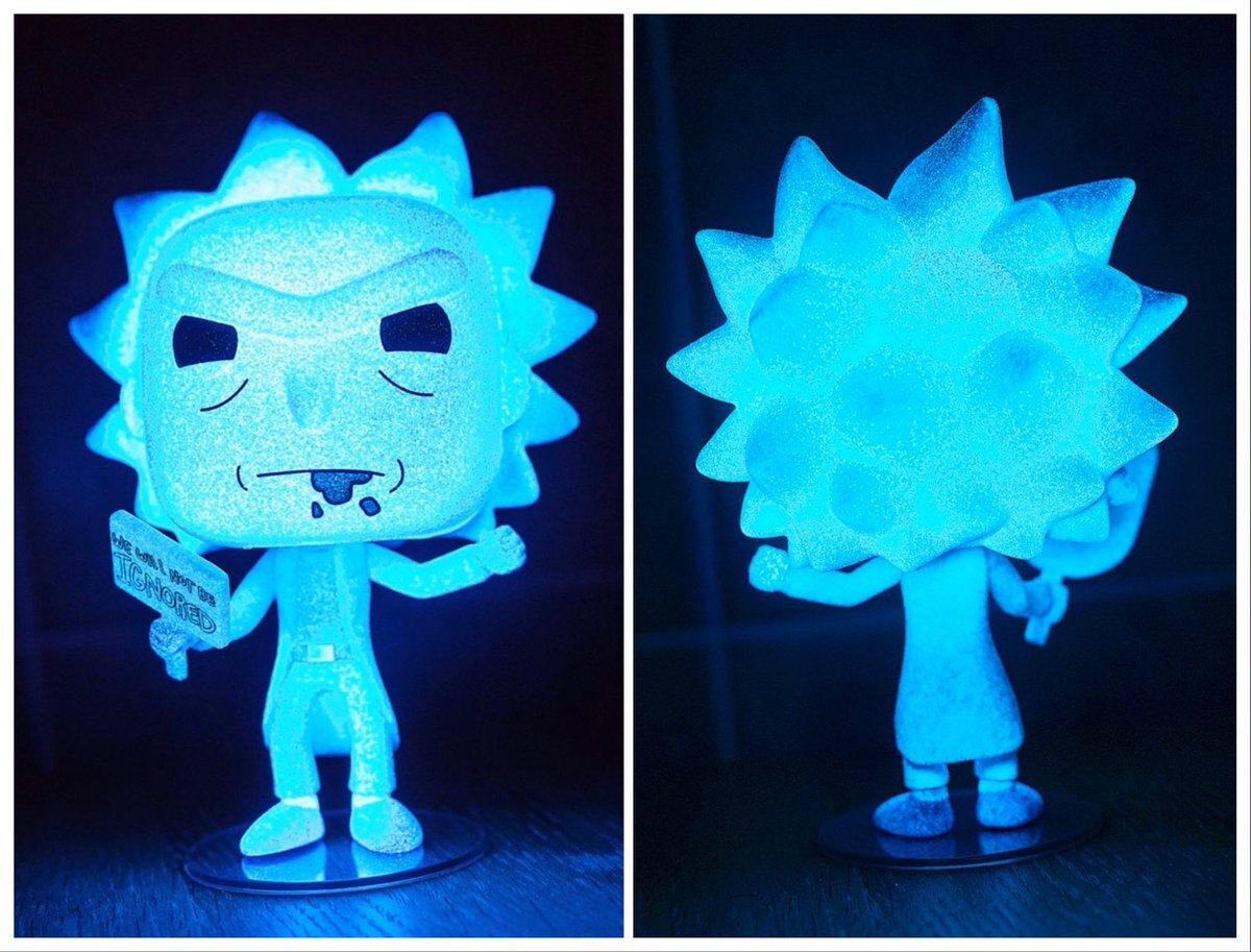 Крутая фигурка Рика из научно-фантастического анимационного сериала "Рик и Морти"