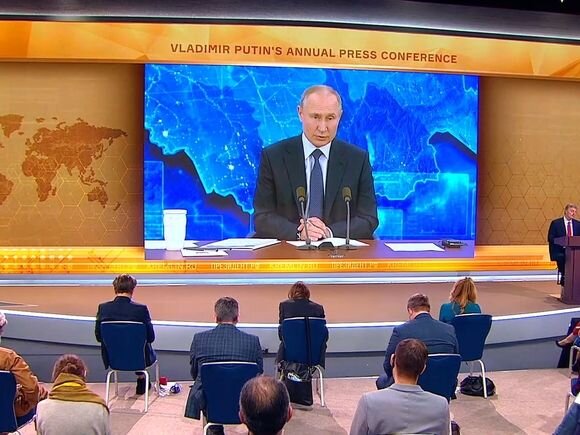 фото с интернета. Пресс-конференция Владимира Владимировича Путина