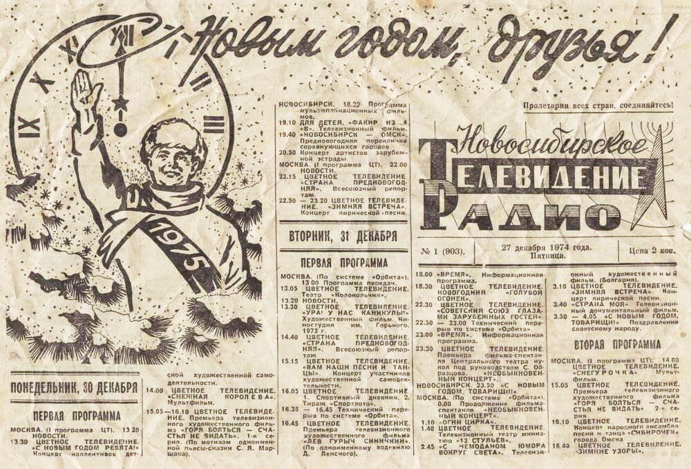 Ретро программа на сегодня. Советские газеты с новым годом. Советская газета новый год. Программы советского телевидения. Старая Новогодняя газета