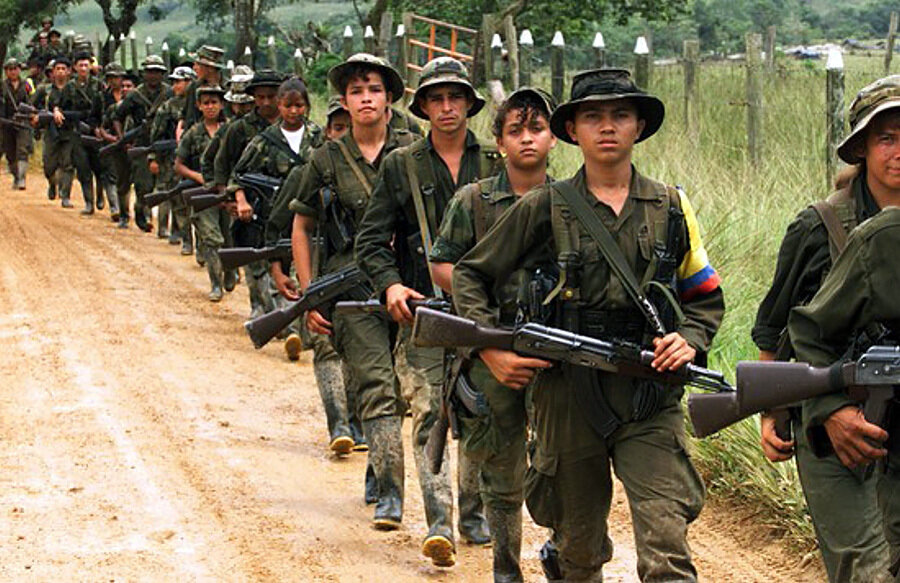 солдаты Колумбии