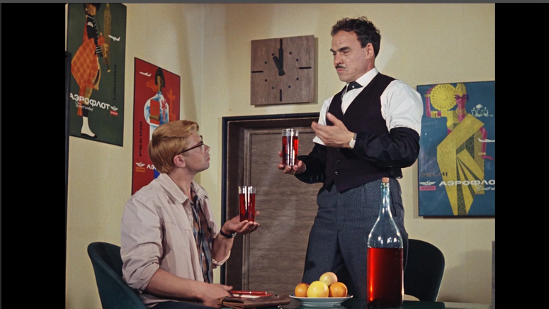 Кадр из комедии "Кавказская пленница, или Новые приключения Шурика"