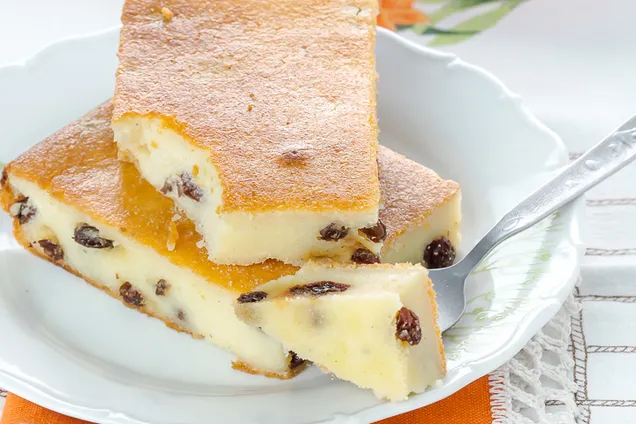 Запеканка из творога в мультиварке 