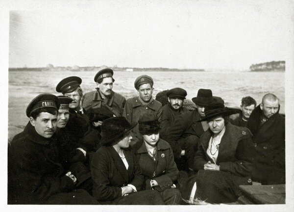 Расстрел белофиннами группы красных на острове Сантахамина 21 мая 1918 года