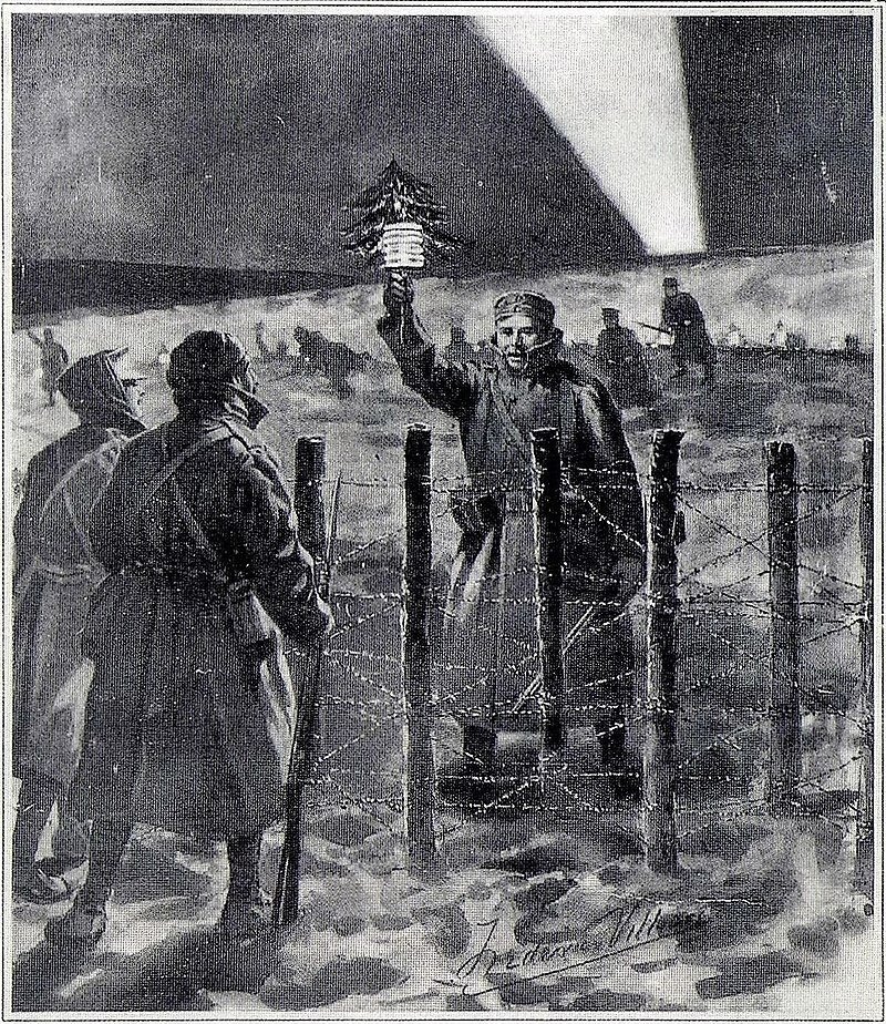 Рождество 1914. Рождественское перемирие 1914. первая мировая война рождественское перемирие. братание в первой мировой войне 1914. рождественское братание 1914.