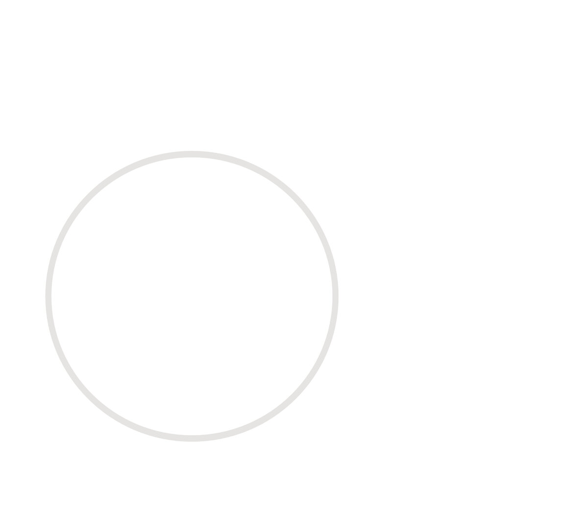 Первым делом необходимо нарисовать круг, не сильно надавливая на карандаш.
