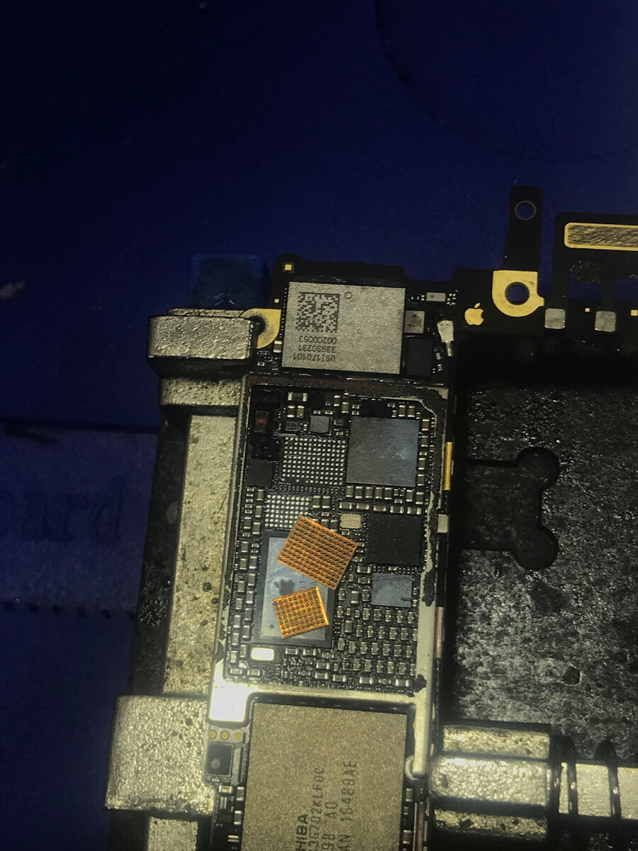 микросхемы перед установкой