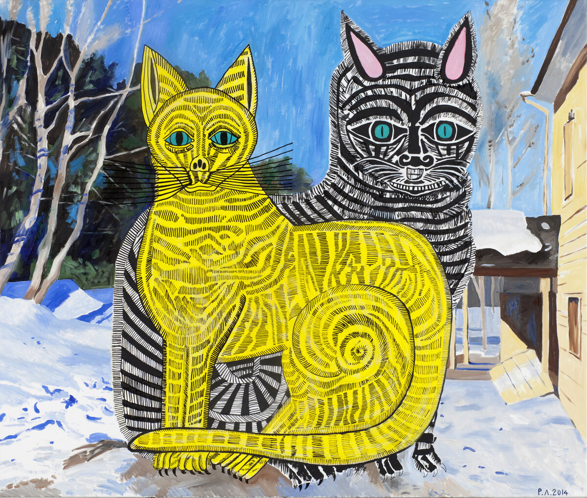 Лебедев. Мартовские коты. 2014.