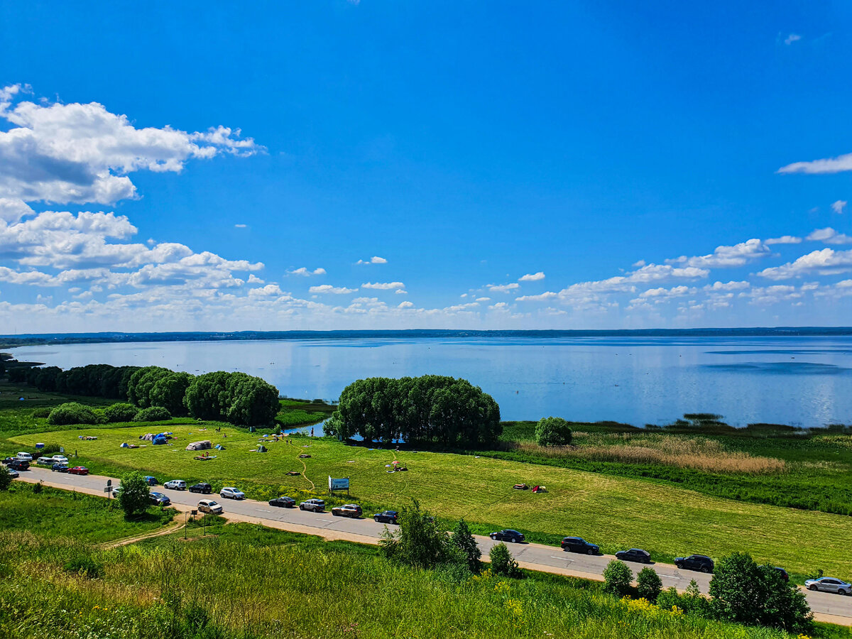 озеро плещеево с высоты