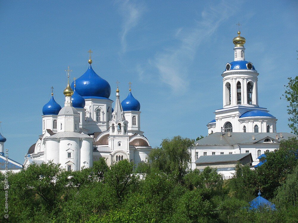 Современное фото Боголюбского монастыря во Владимирской области