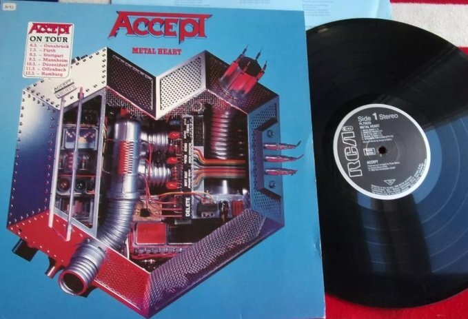 Accept metal heart слушать