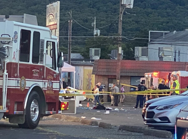 Место аварии в Бервике. Фото © pahomepage.com