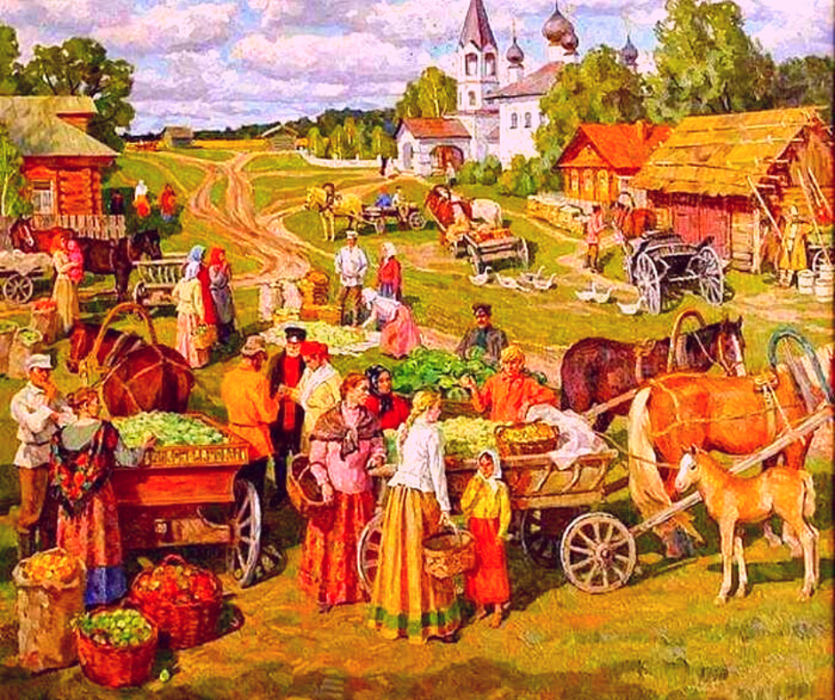 Родионовы Н. и В. Яблочный Спас