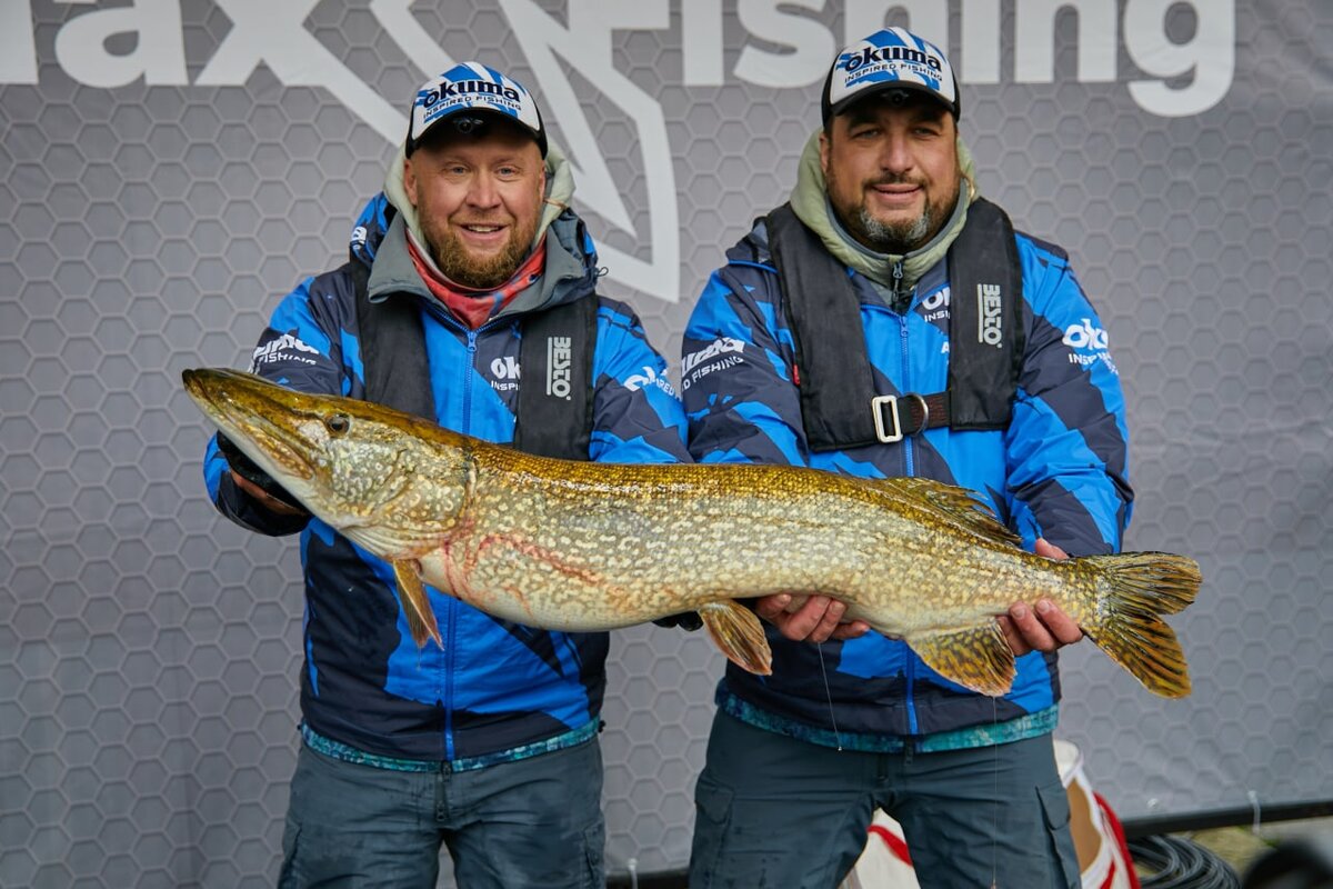 Самая большая щука второго этапа PAL-2022, экипаж Фролов-Фельдман // фото с сайта Pro Anglers League