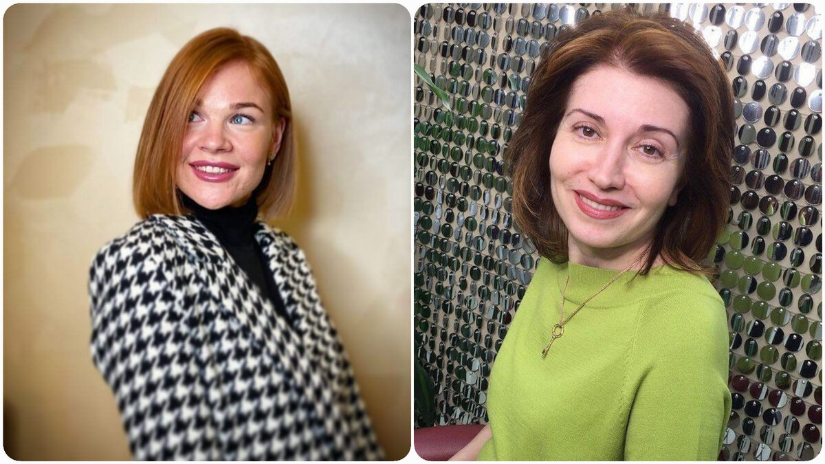 Натуральные оттенки средне-русого и тёмно-русого с комбинированным локальным рассветлением.