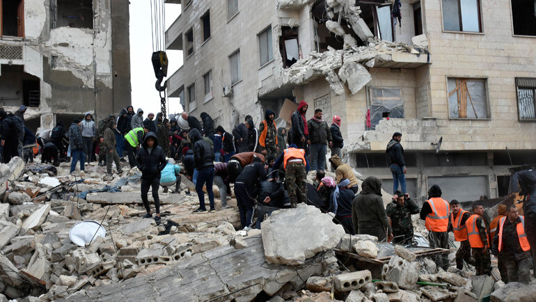    Последствия землетрясения в Турции. Global Look Press