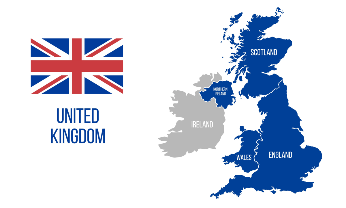 The United Kingdom of great Britain карта. The United Kingdom of great Britain and Northern Ireland карта. Карта the uk of great Britain and Northern Ireland. Карта Великобритании с флагами.