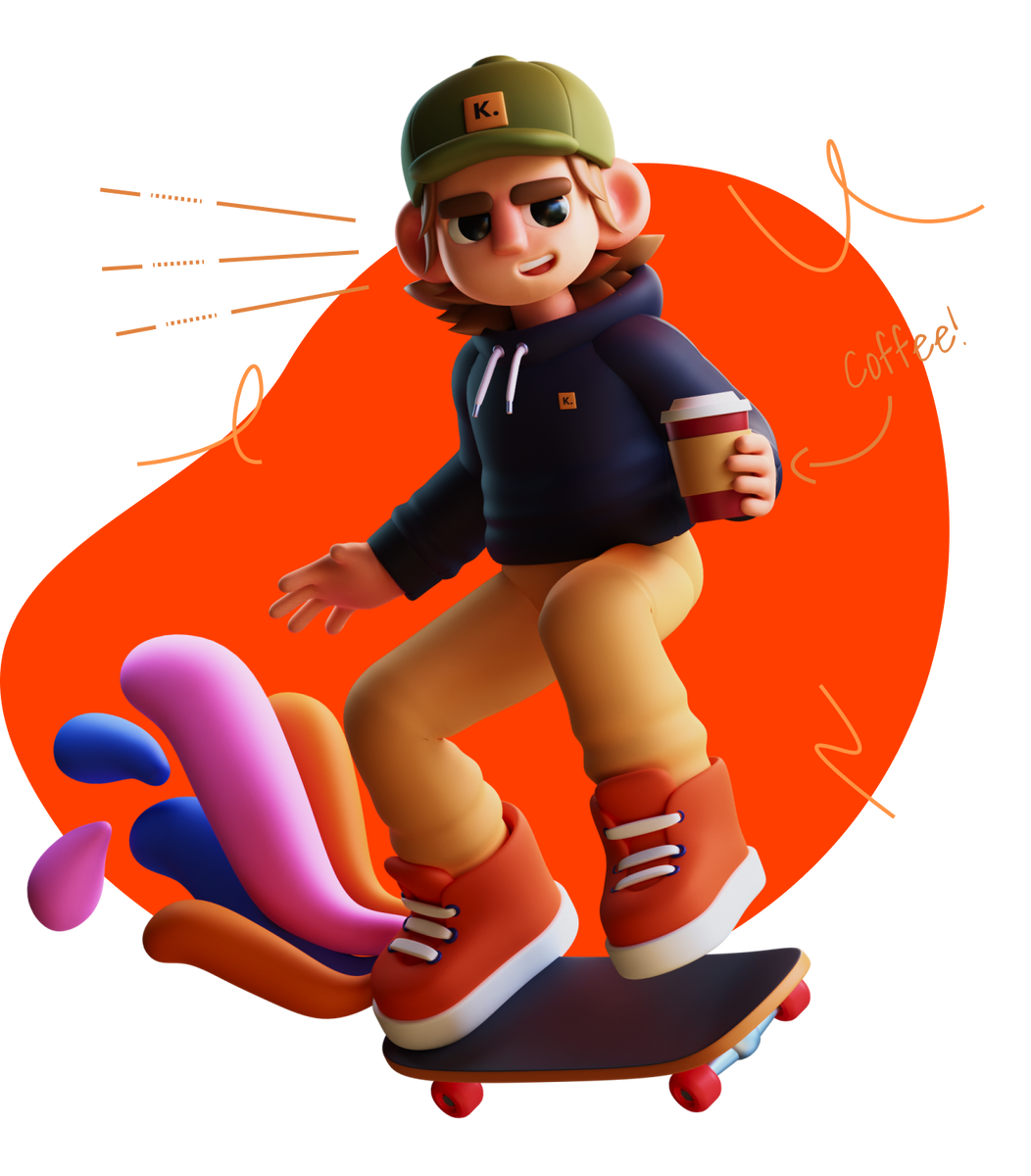 Работа автора роликов