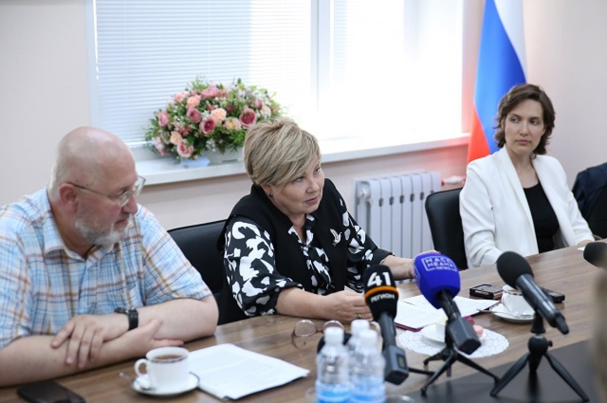    Спикер Заксобрания Камчатки Ирина Унтилова встретилась с журналистами