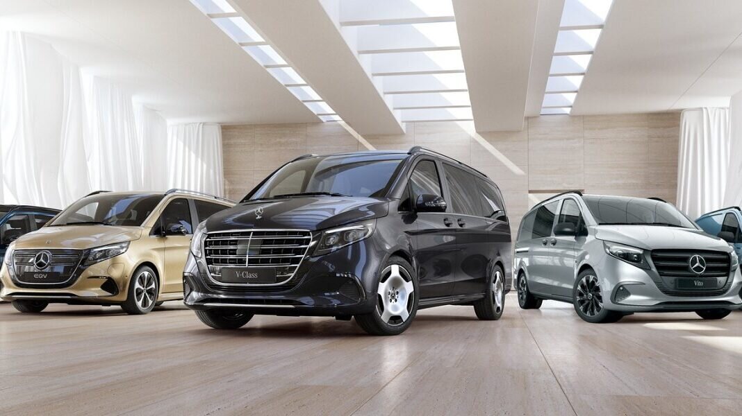    Новые фургоны Mercedes-Benz. Фото Mercedes-Benz