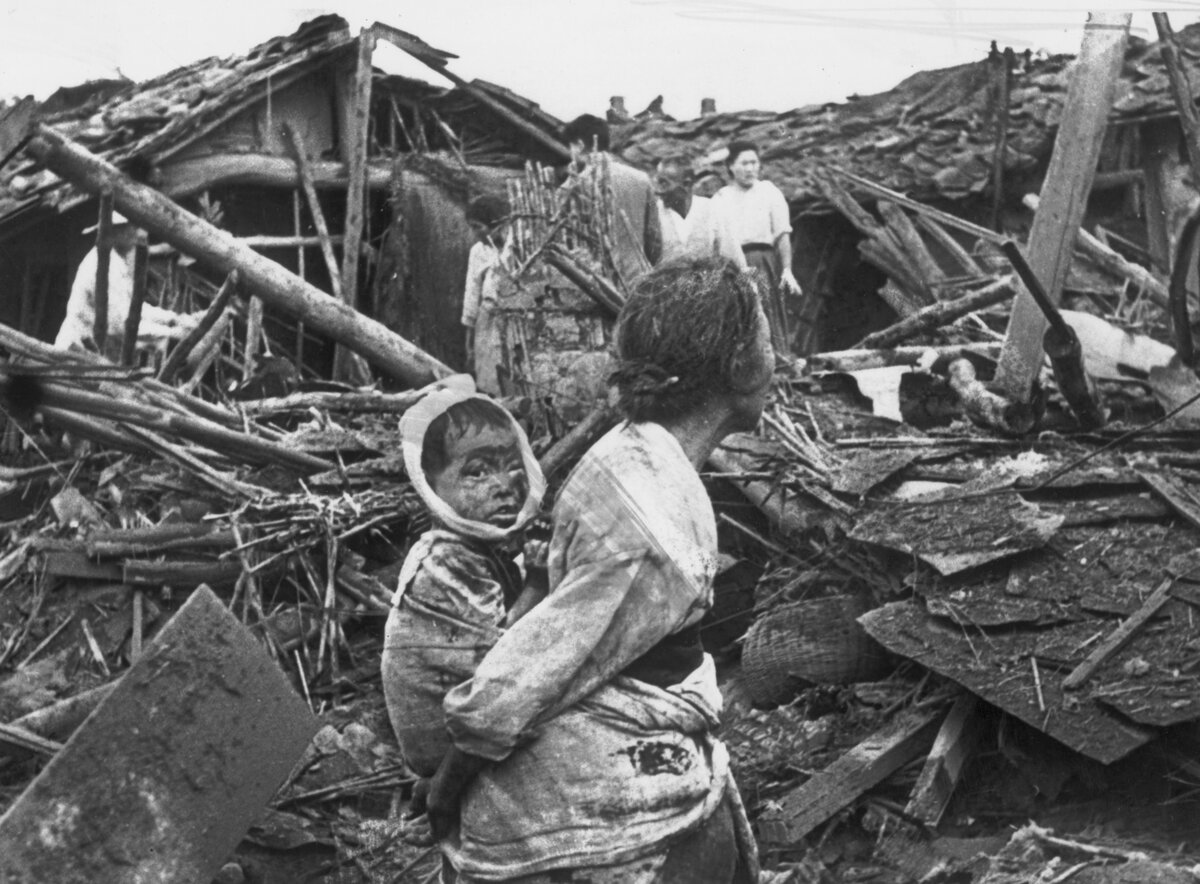     Последствия американской бомбардировки Северной Кореи / Gettyimages.ru / Keystone