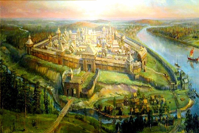 Древняя Москва. 1156 г.
