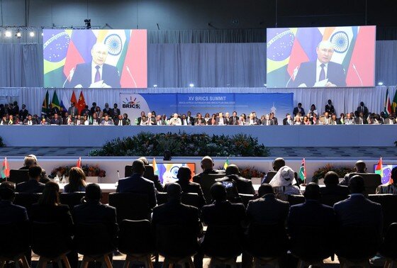    Саммит «пятерки» БРИКС в 2023 году стал одним из самых многолюдных в истории