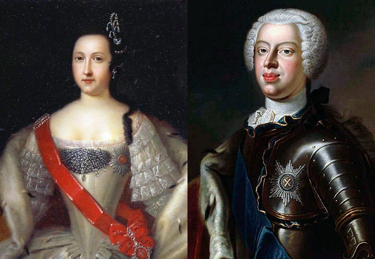 Анна Леопольдовна и Антон Ульрих Брауншвейг-Вольфенбюттельский