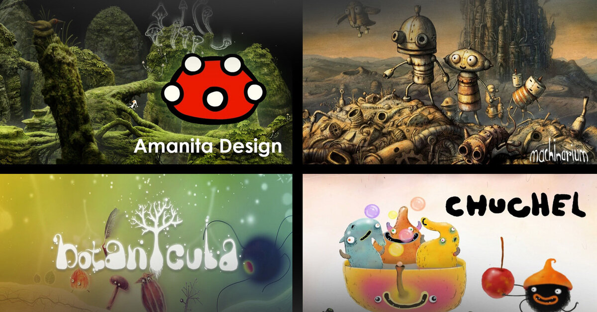 Приветствую. Много ли вы слышали об игровой студии Amanita Design? Уверен, что многие хотя бы 1 раз запускали на своём PC один из их проектов.-2