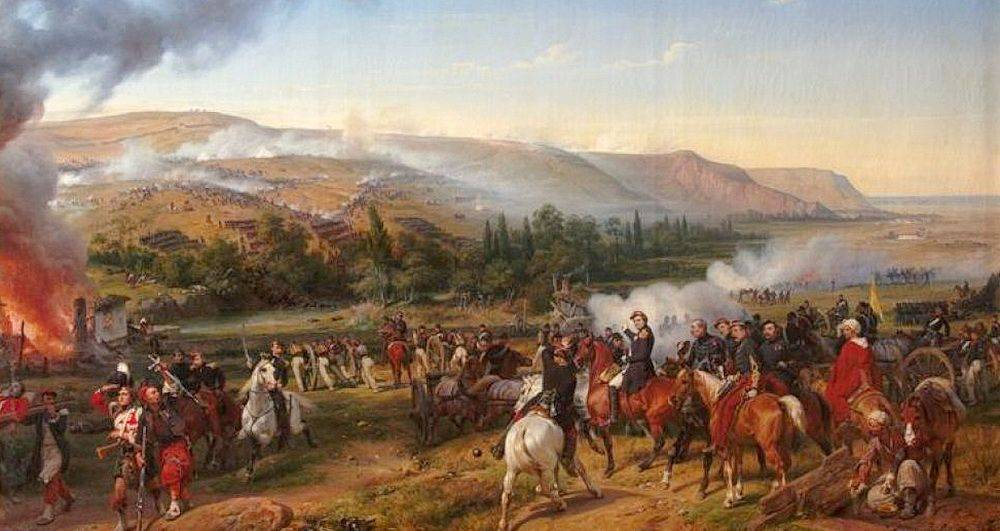 Альма сражение крымская. Битва на реке Альме Крымская война. Сражение на Альме (сентябрь 1854).. Альминское сражение 1854. Битва на реке Альме 1854.