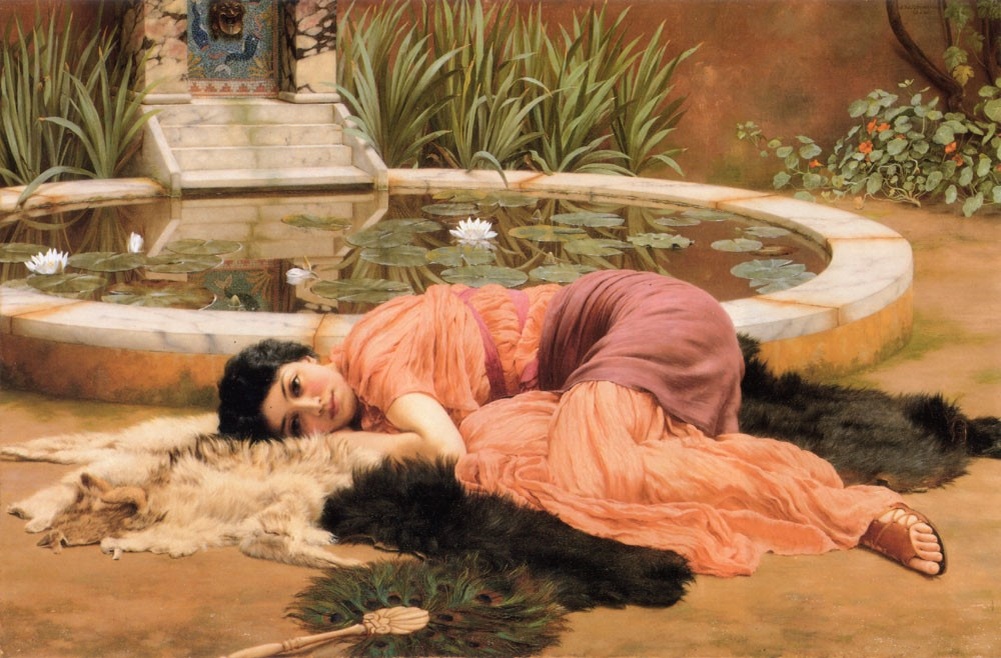 Dolce far Niente by John William Godward