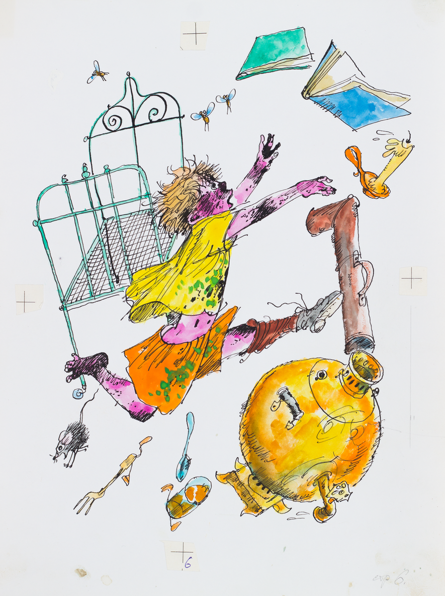 Владимир Гальдяев, 1996 бумага, акварель, гуашь, тушь