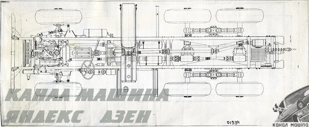 Урал 375 чертеж