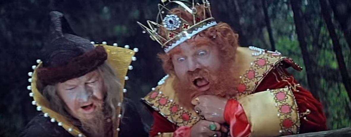 Михаил Пуговкин в сказке "Варвара-краса, длинная коса " (1969)