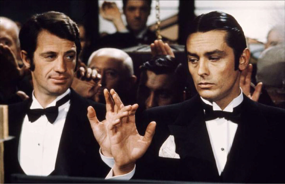 Жан-Поль Белмондо и Ален Делон. Источник: Google картинки