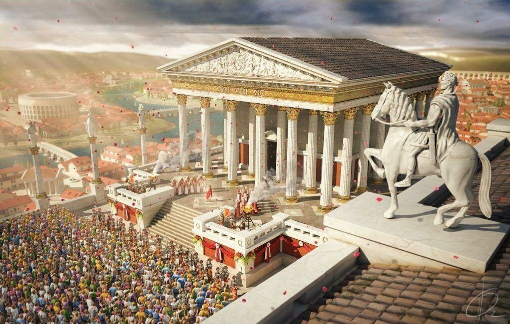 Древний Рим ок. 2 в.н.э