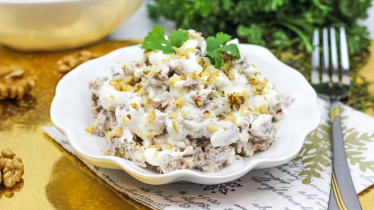 Салат мясной классический - пошаговый рецепт с фото на manikyrsha.ru
