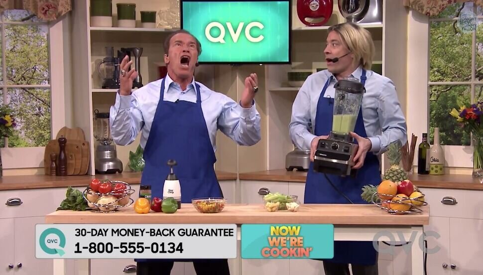 Арнольд Шварценеггер в телемагазине